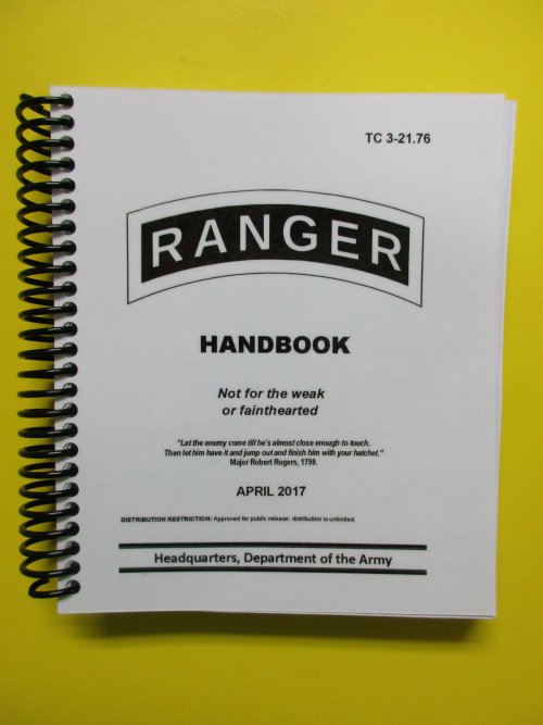Ranger Handbook - TC 3-21.76 - 2017 - BIG size